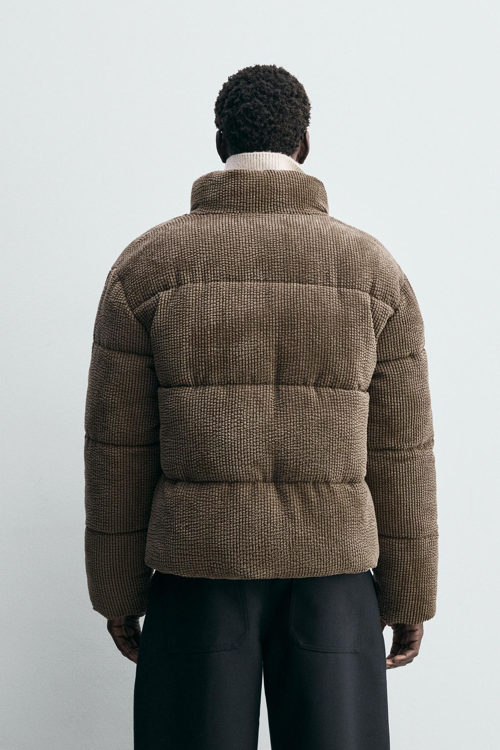 CORDUROY PUFFER JACKET - Zara фото 3