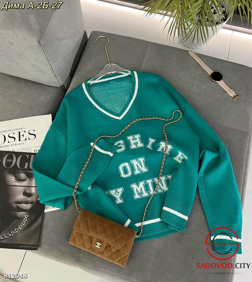 Кофта женская с надписью - Bruno фото 5