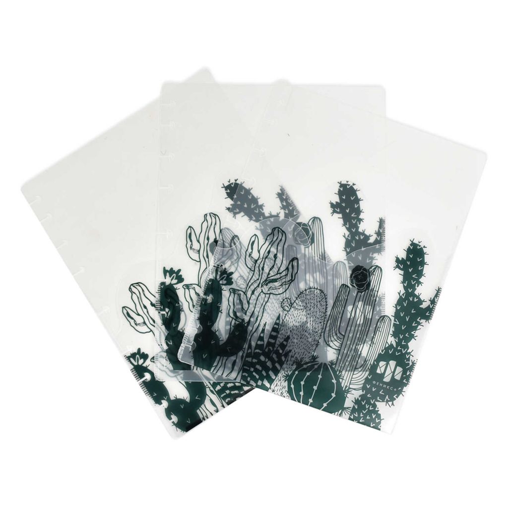 Папка-разделитель для записной книжки пластиковая арт. 48312/ 12 КАКТУСЫ - Феникс+ фото 2