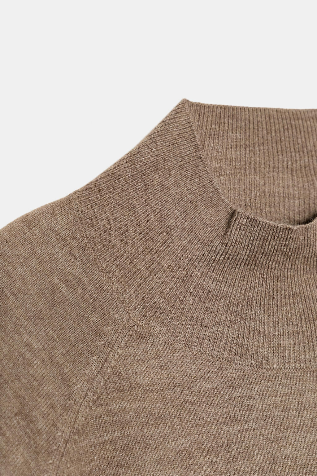 OVERSIZED HIGH NECK KNIT JUMPER - Zara фото 6