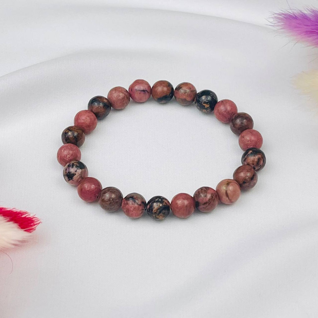 Браслет из Родонита 18 см