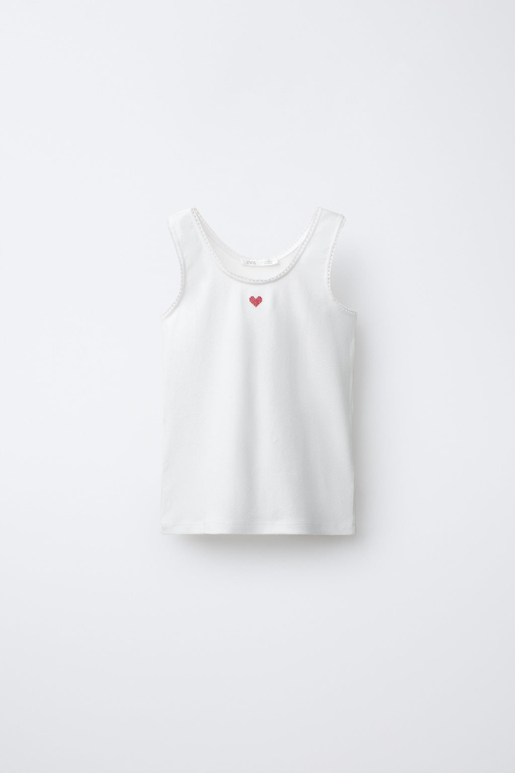 PACK DOS CAMISETAS CORAZONES / Crudo - Zara фото 2