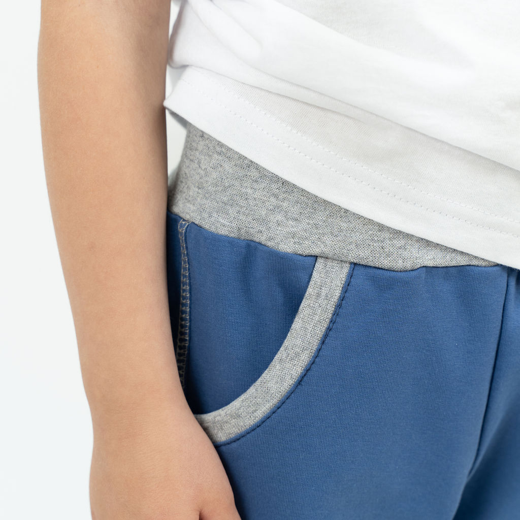 Шорты детские синие