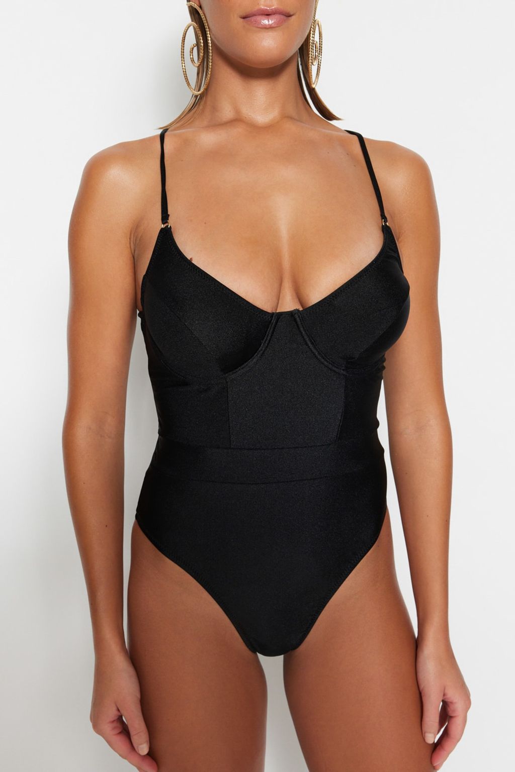 Siyah Balenli Normal Paca Mayo TBESS23MA00330