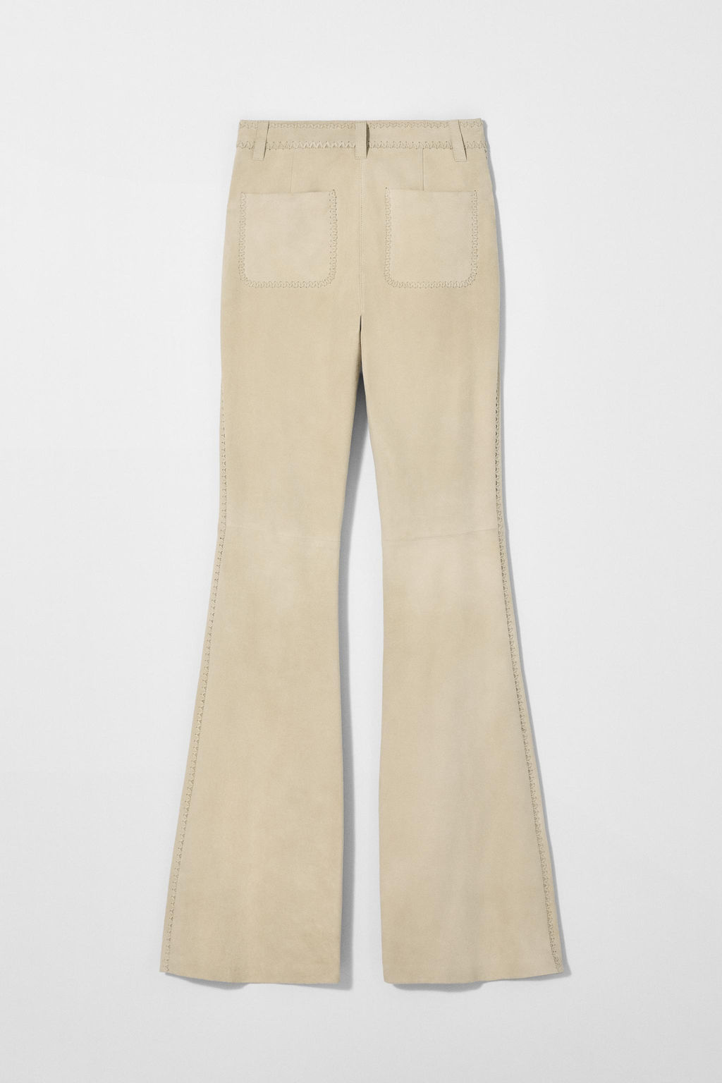 SUEDE LACE-UP TROUSERS KATE MOSS X ZARA  фото 3