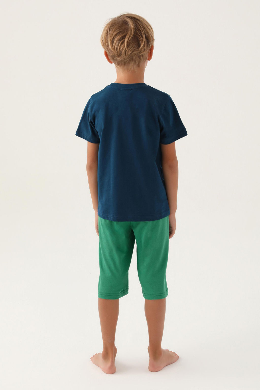 Erkek _ocuk _ndigo Pijama Tak_m_ Sepette S_rpriz _ndirim - U.s. polo assn фото 4