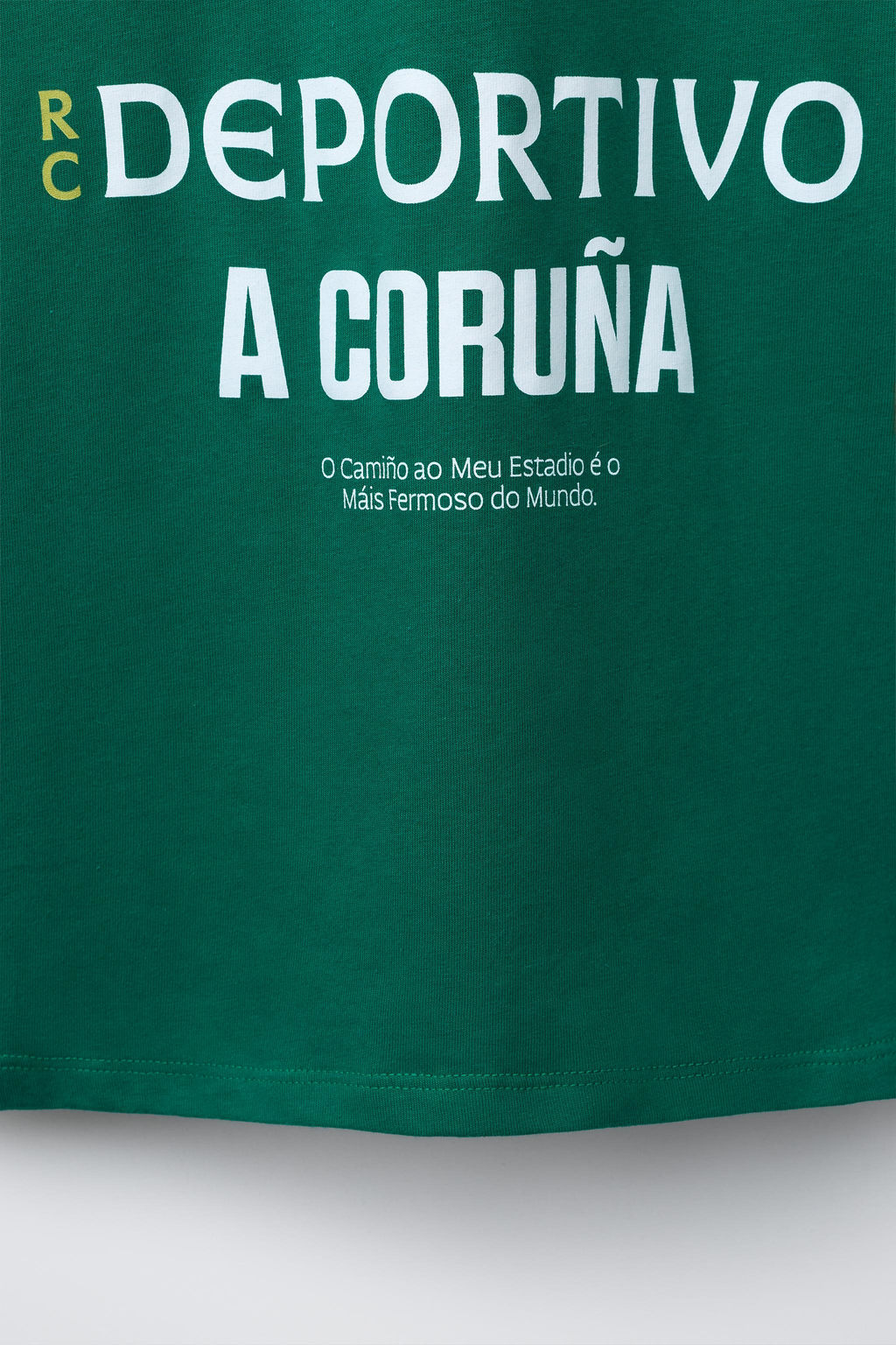 CAMISETA ESTAMPADO RC DEPORTIVO DE A CORU?A / Verde