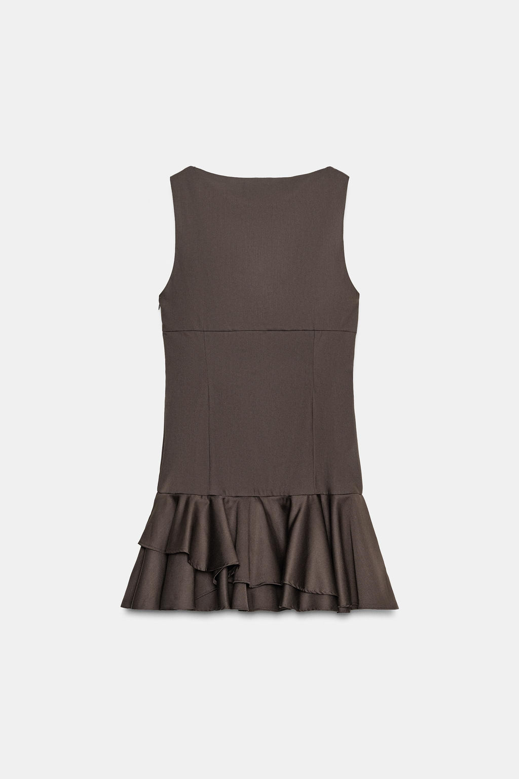 SHORT DRESS WITH RUFFLES - Zara фото 8