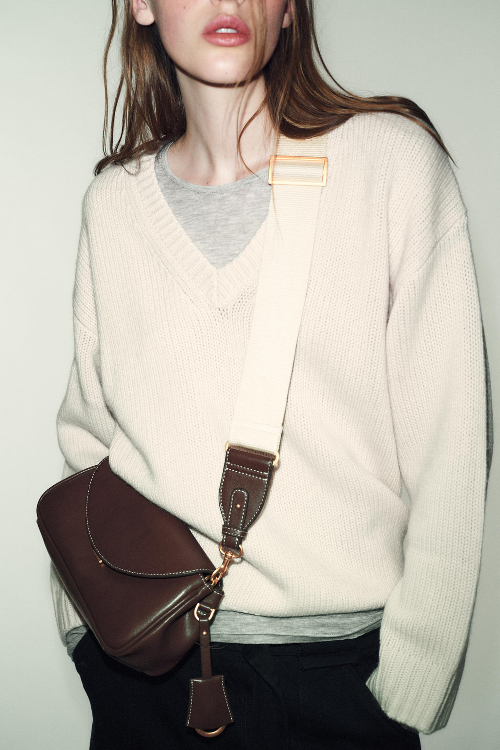 LONG CROSSBODY BAG - Zara фото 13