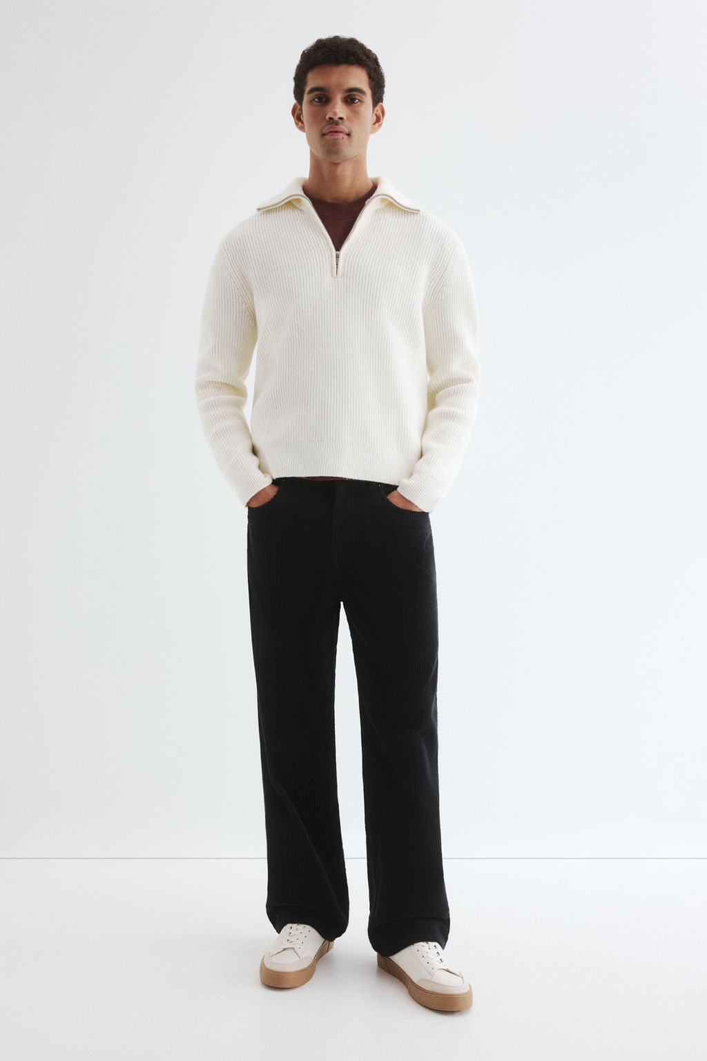 Pantal?n de pana Relaxed Fit - H&m фото 3