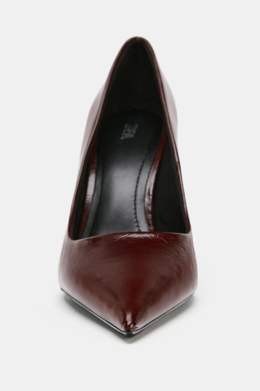 LEATHER HIGH-HEEL SHOES - Zara фото 10