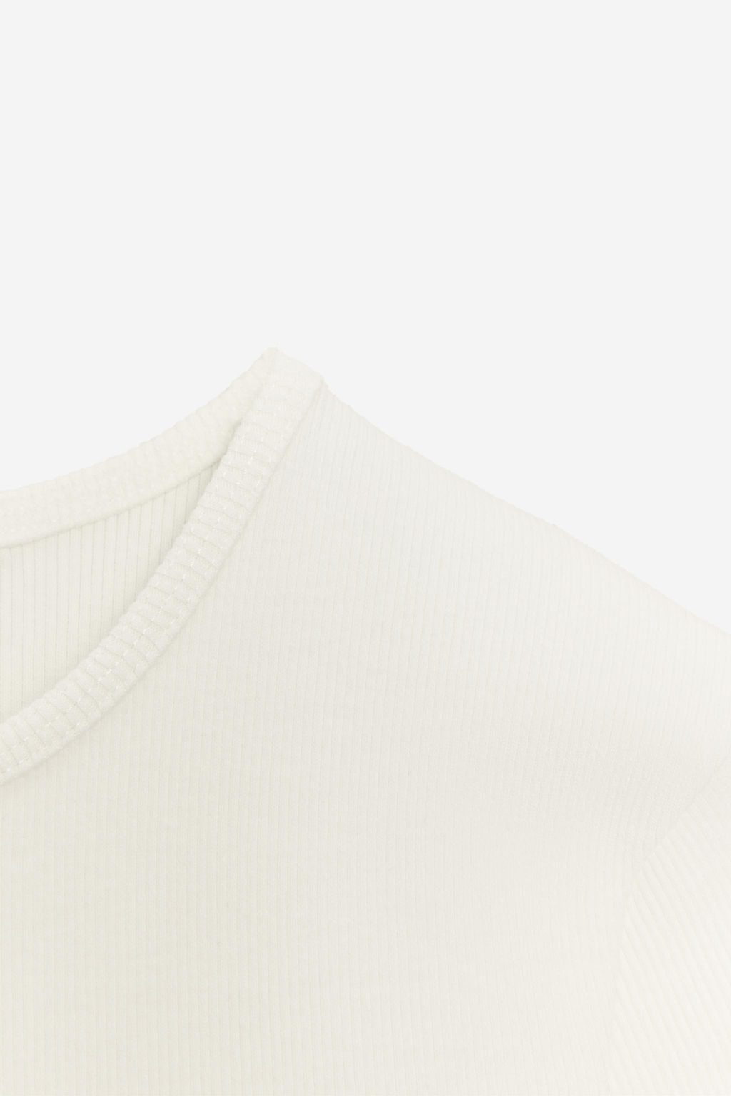 RIBBED T-SHIRT - Zara фото 7