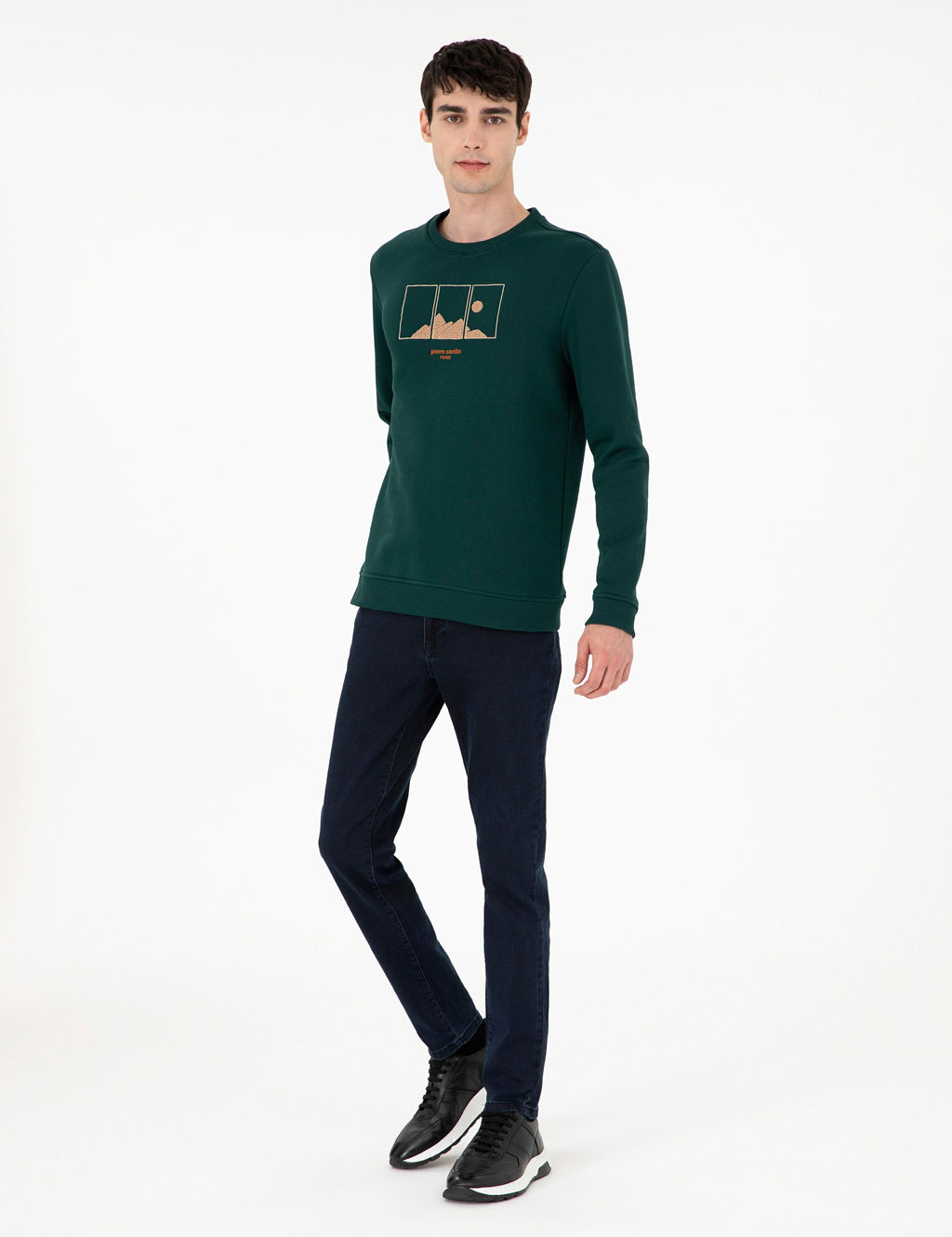 Ye_il Regular Fit Sweatshirt - Pierre cardin фото 4