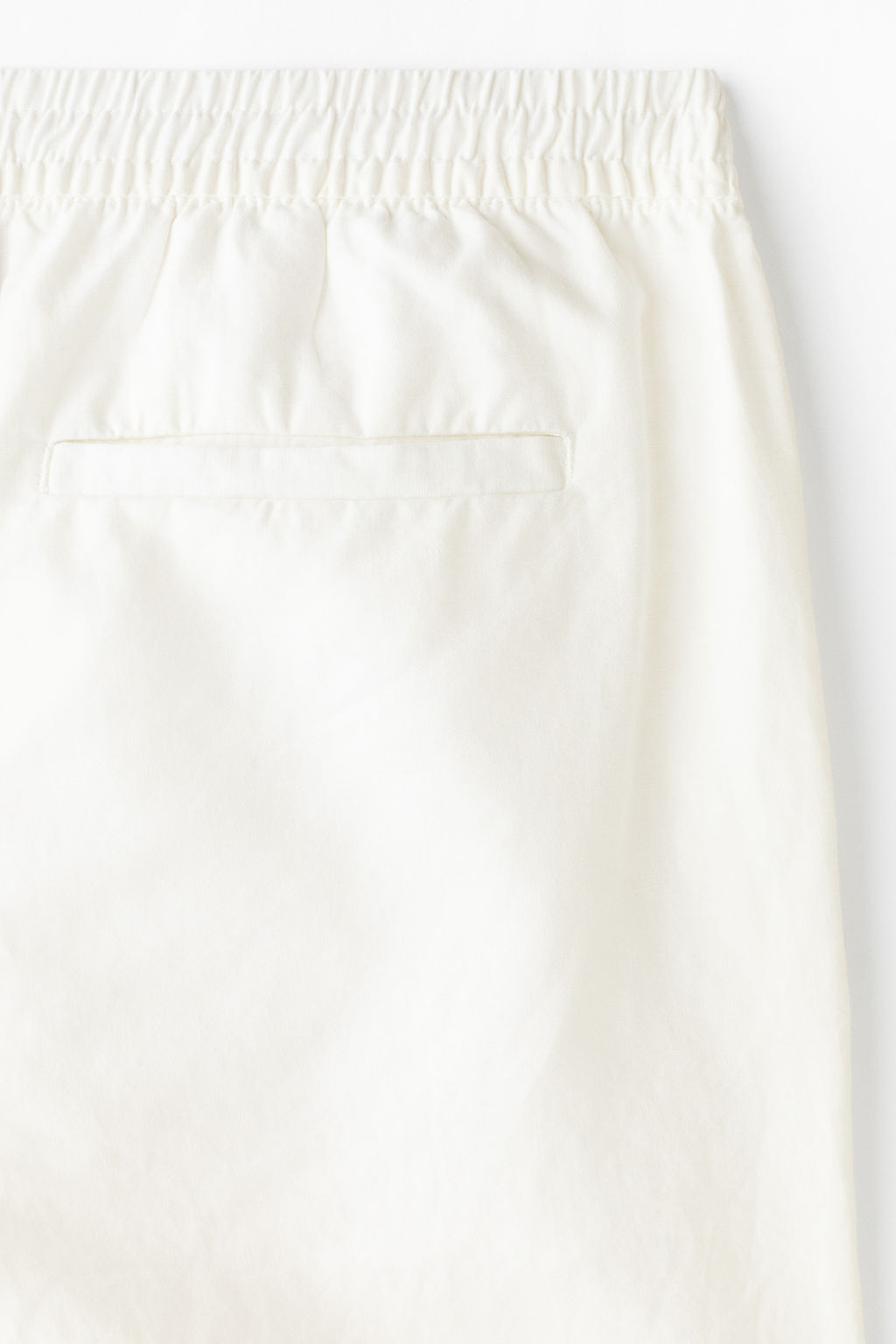 Pantal?n corto en mezcla de lino Regular Fit - H&m фото 10