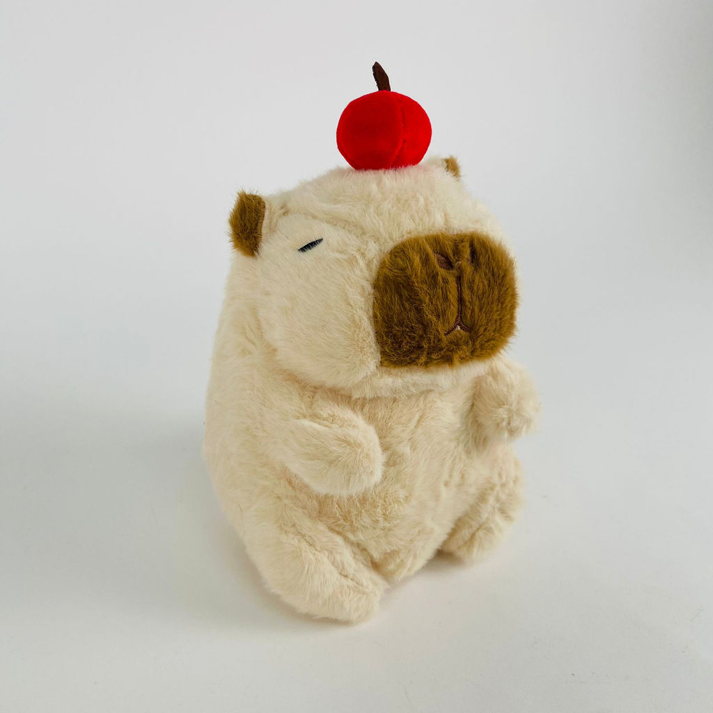 Мягкая игрушка Капибара с ягодой 22 см (арт. YE240618-6) - Storyland фото 10