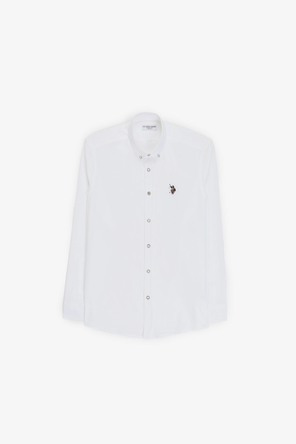 Erkek Beyaz Uzun Kollu Basic G_mlek - U.s. polo assn фото 6