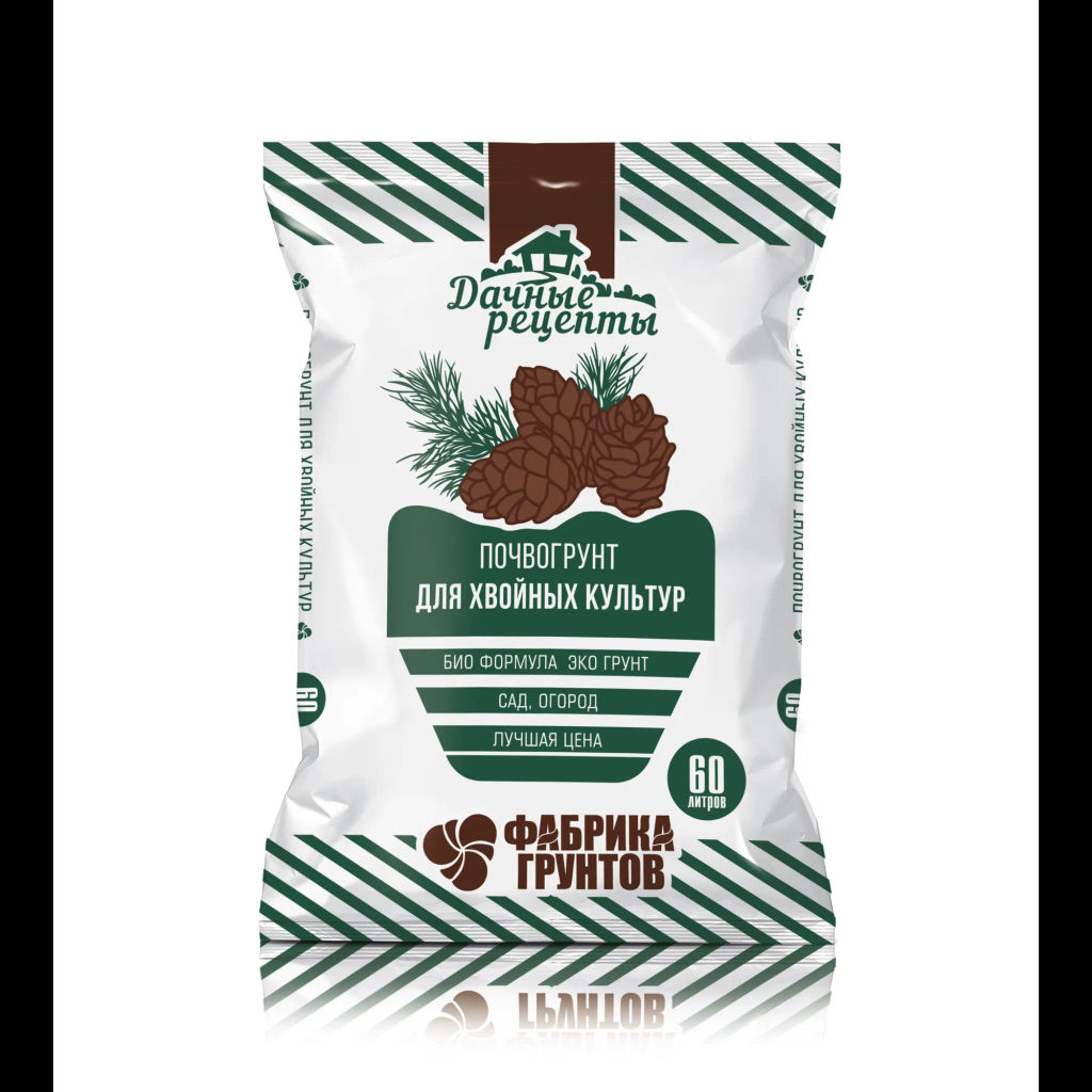 ФТ Грунт для Хвойных 60 л Дачные рецепты
