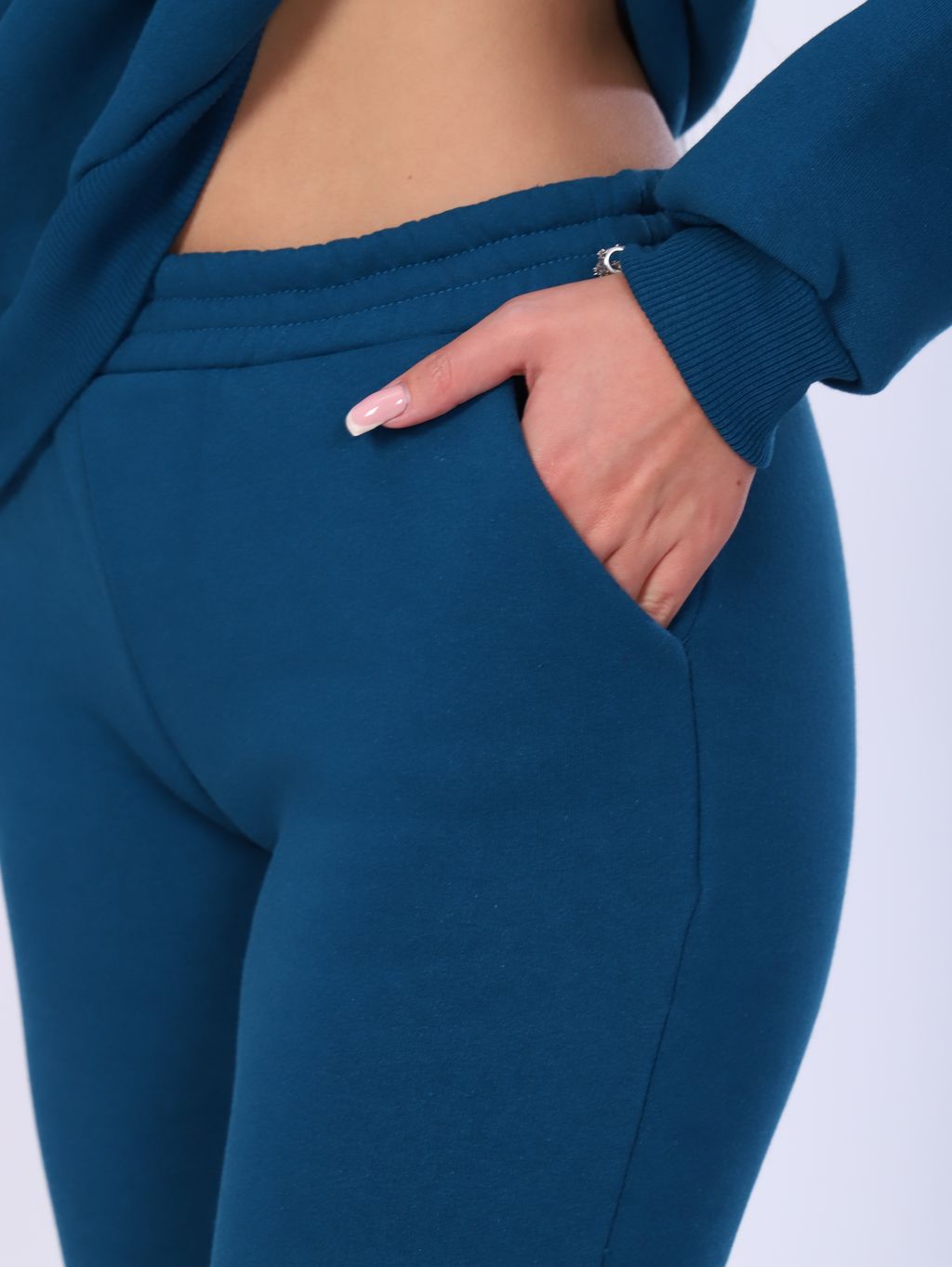 М343 Костюм Олимпия без капюшона (изумруд) - Иванушка-трикотаж фото 4