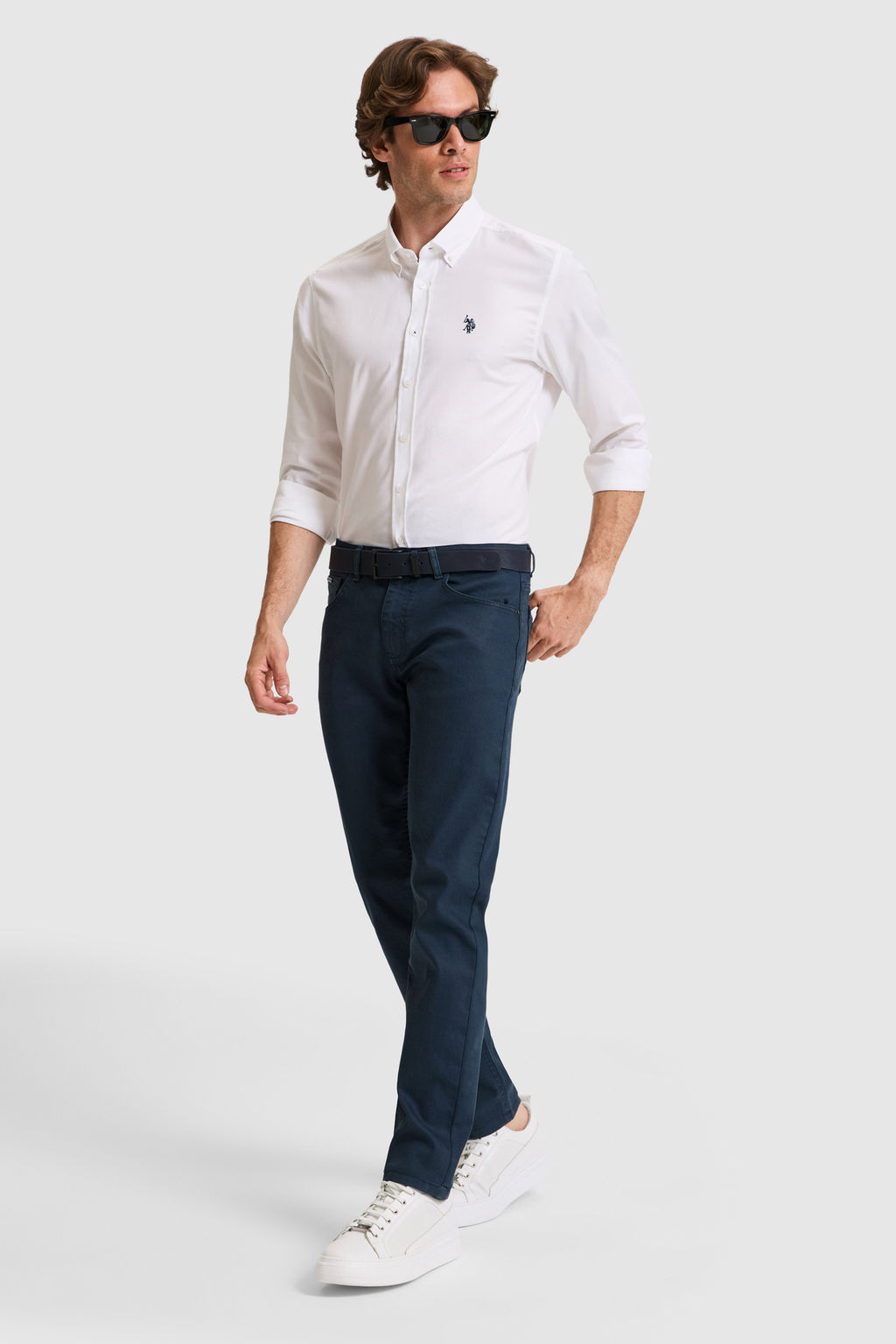 Erkek Saks Jean Pantolon - U.s. polo assn фото 3