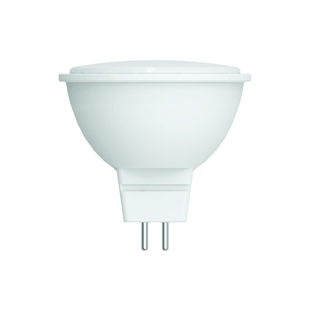 LED-JCDR-5W/4000K/GU5.3/FR/SLS Лампа светодиодная. Форма JCDR, матовая. Белый свет (4000K). ТМ Volpe