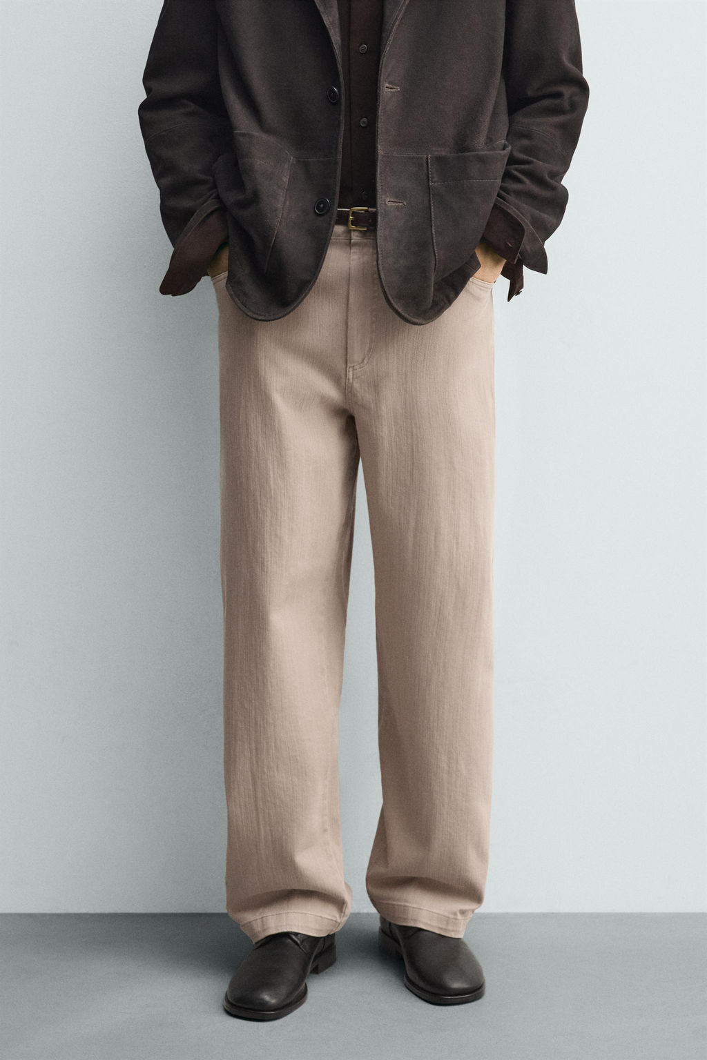 PANTAL?N RELAXED FIT / Rosa palo - Zara фото 2