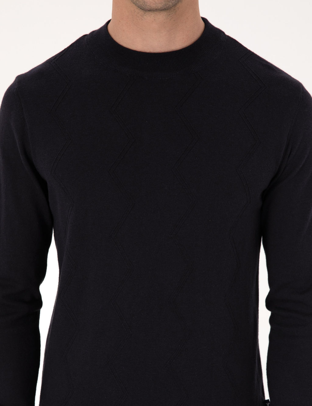 Lacivert Slim Fit Kazak - Cacharel фото 6