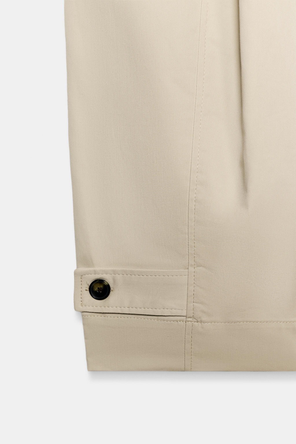 PANTAL?N CULOTTE TIRO ALTO / Crudo medio - Zara фото 9