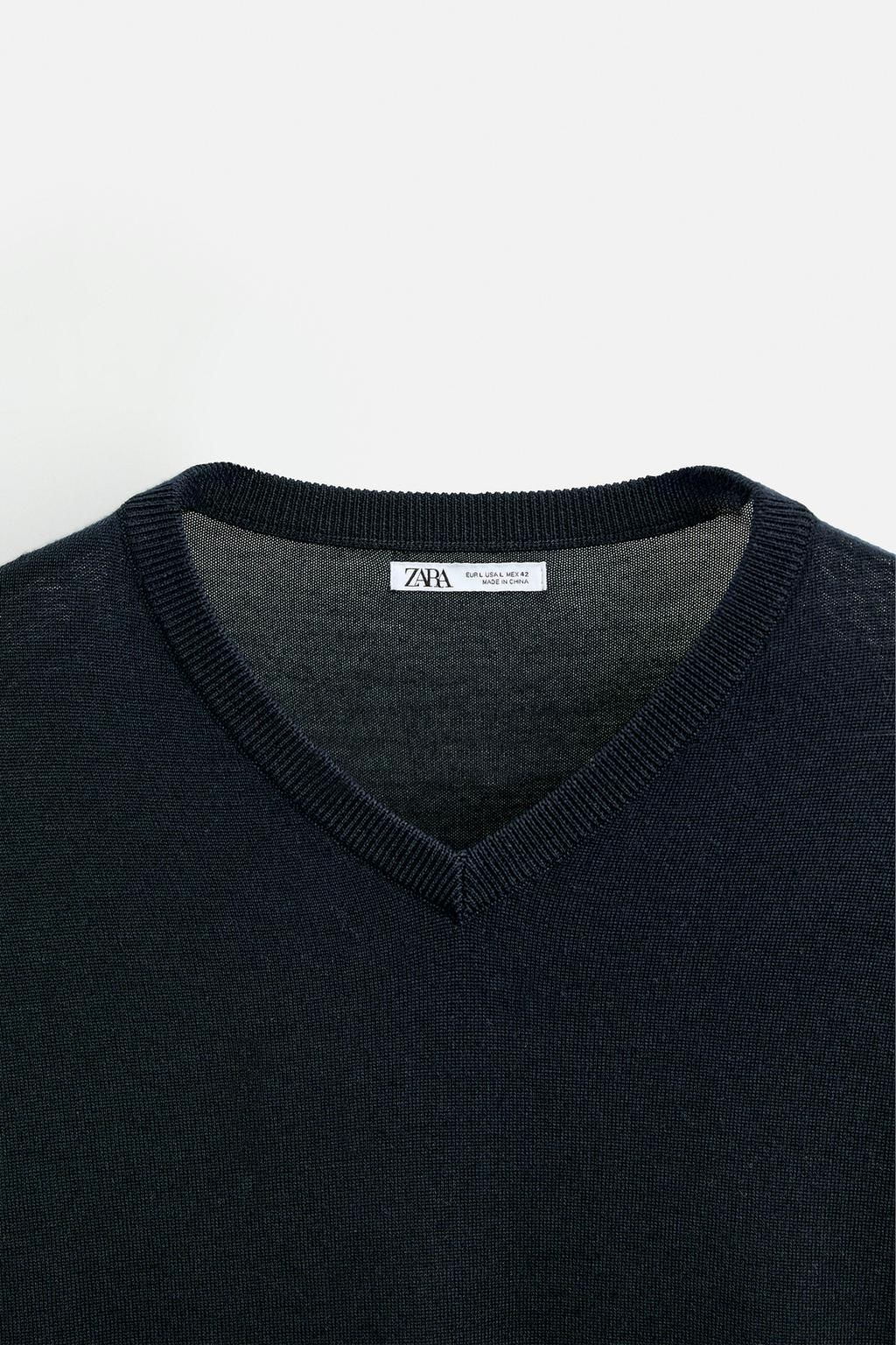 100% WOOL SWEATER - LIMITED EDITION - Zara фото 8