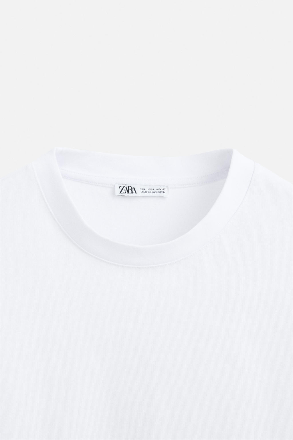 BASIC HEAVYWEIGHT T-SHIRT - Zara фото 8