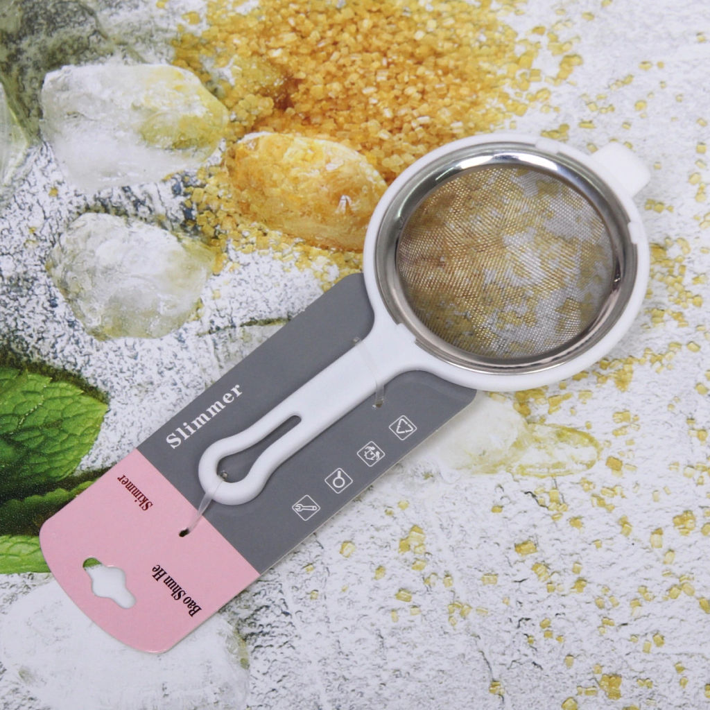 Цена за 5 шт. Сито металлическое в пластиковой оправе 9*17см