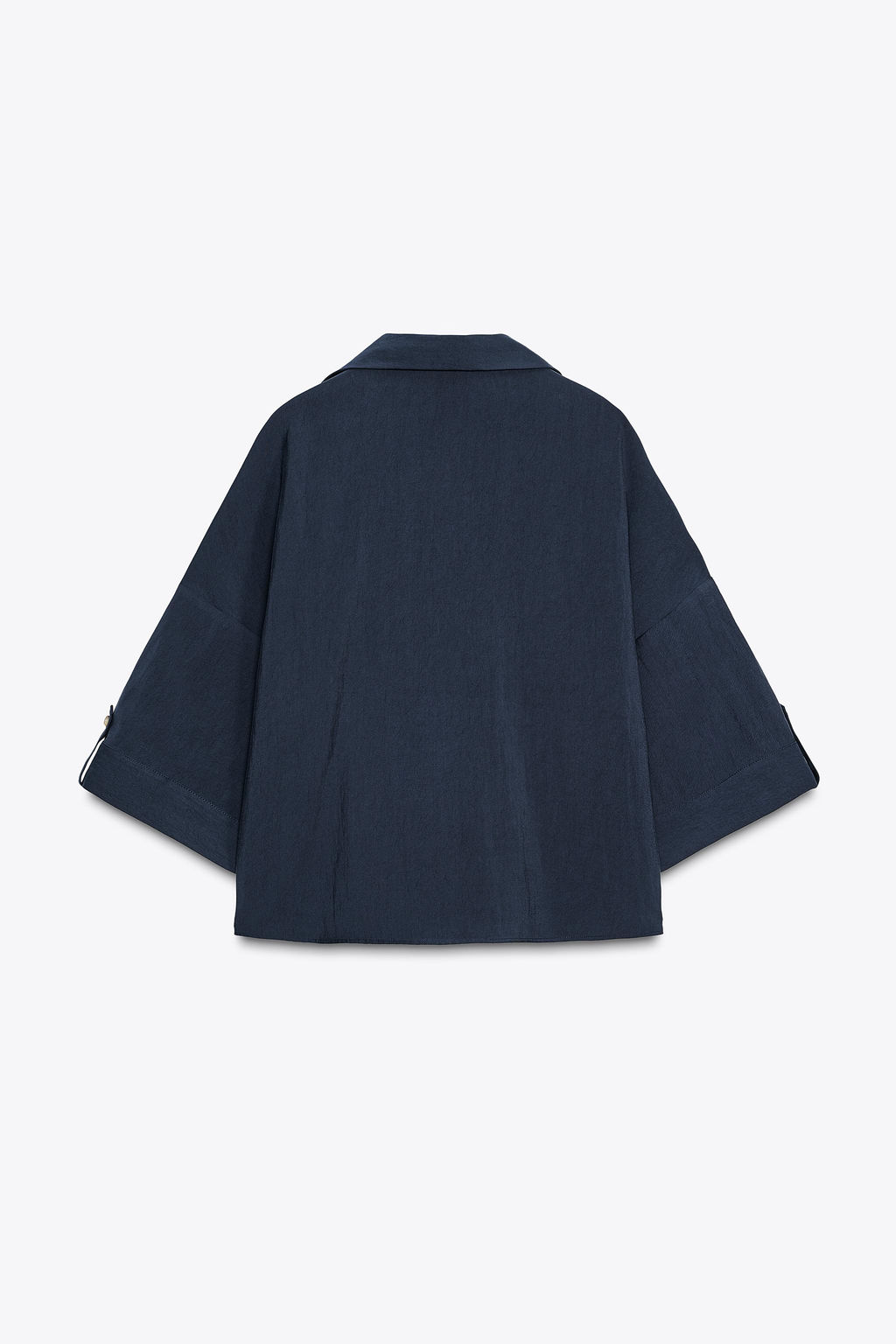 WIDE SHORT SLEEVE SHIRT - Zara фото 8