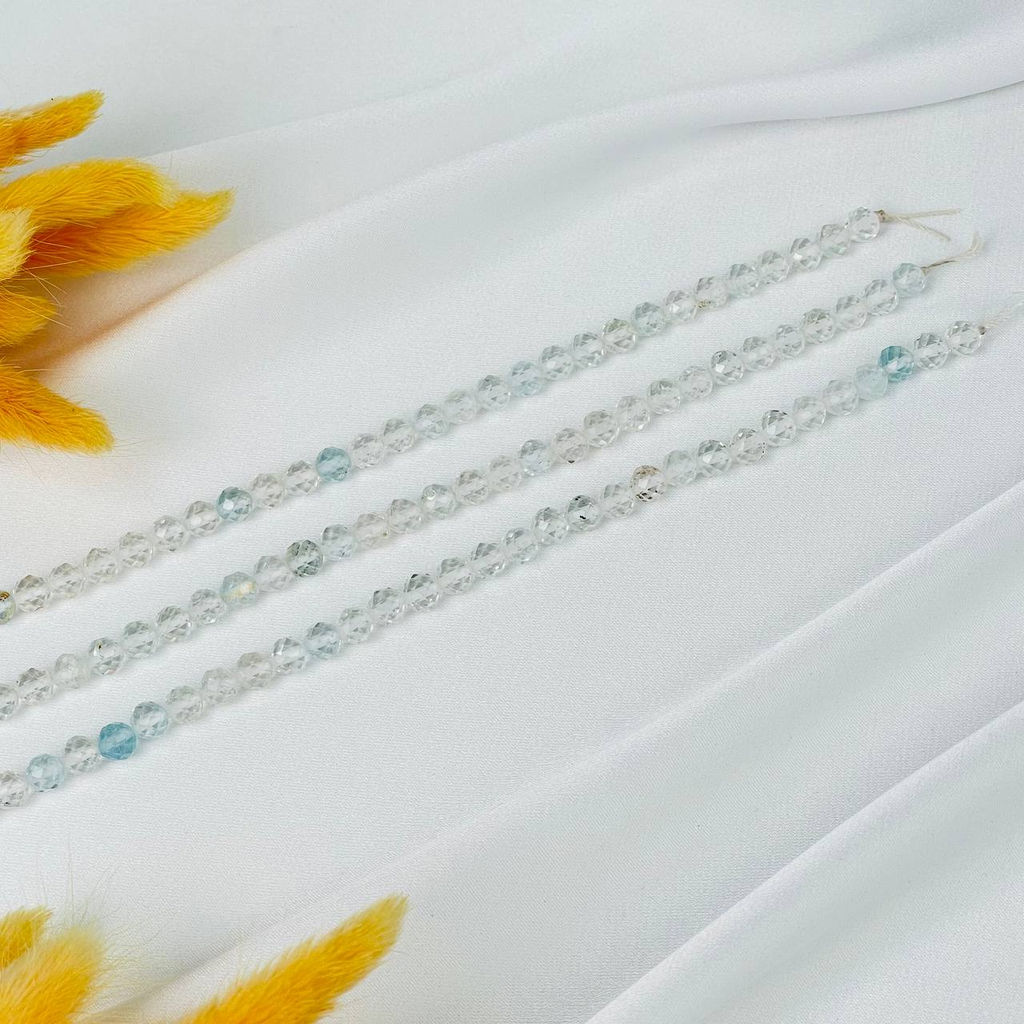 Бусины для украшений из Топаза (70 бусин) 39 см