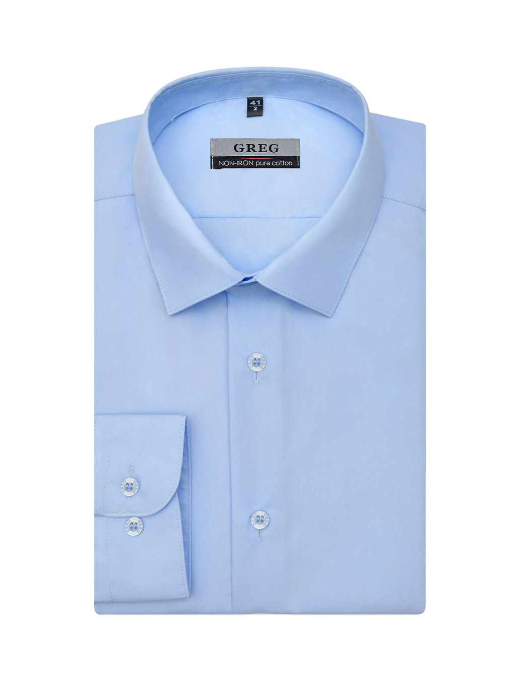 Сорочка мужская длинный рукав GREG 220/211/1099