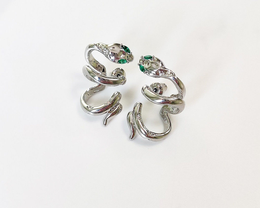 Серьги ЗМЕЙКА - Vel vett фото 3
