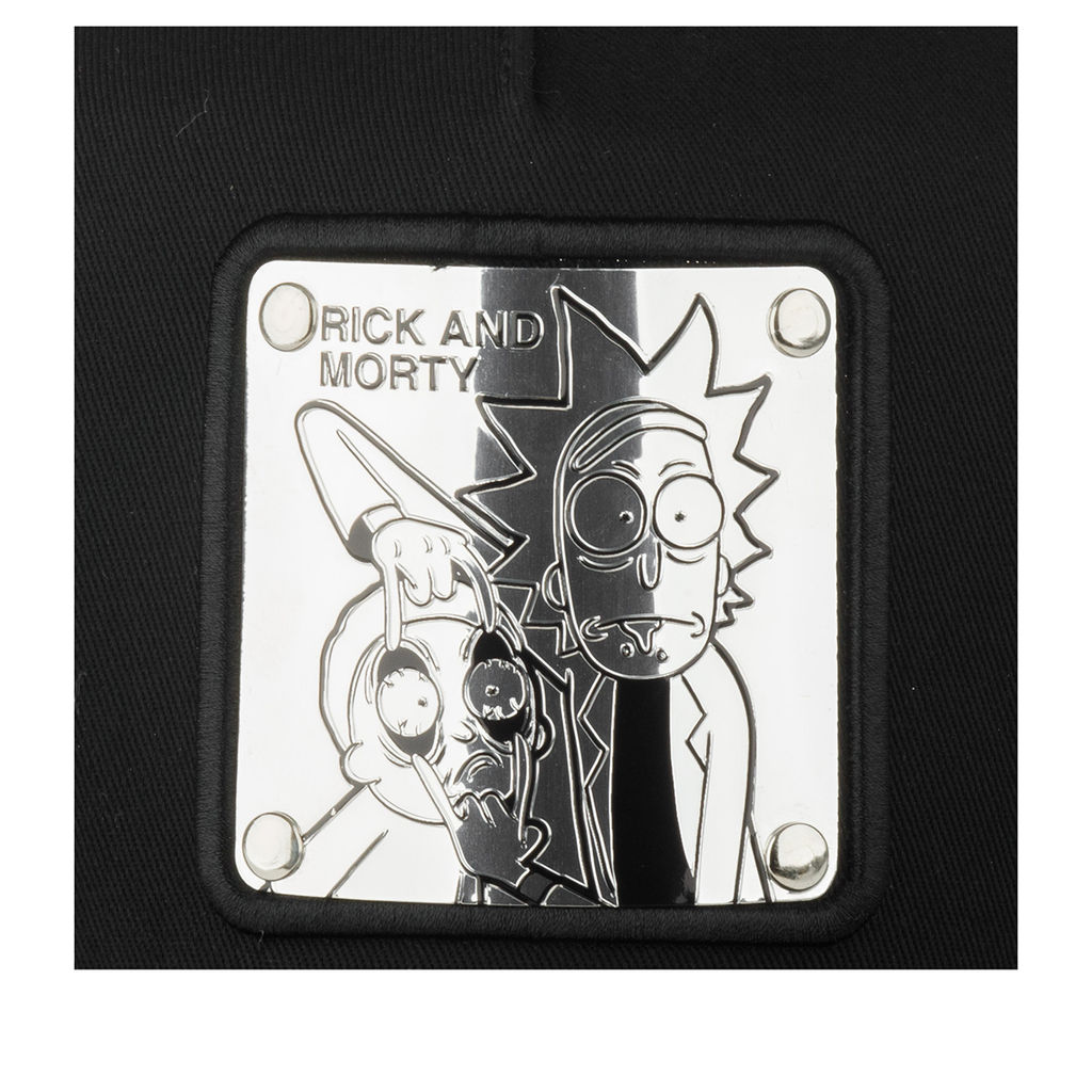 Бейсболка CAPSLAB арт. CL/REM/1/LOO3 Rick and Morty Together (черный)  фото 3