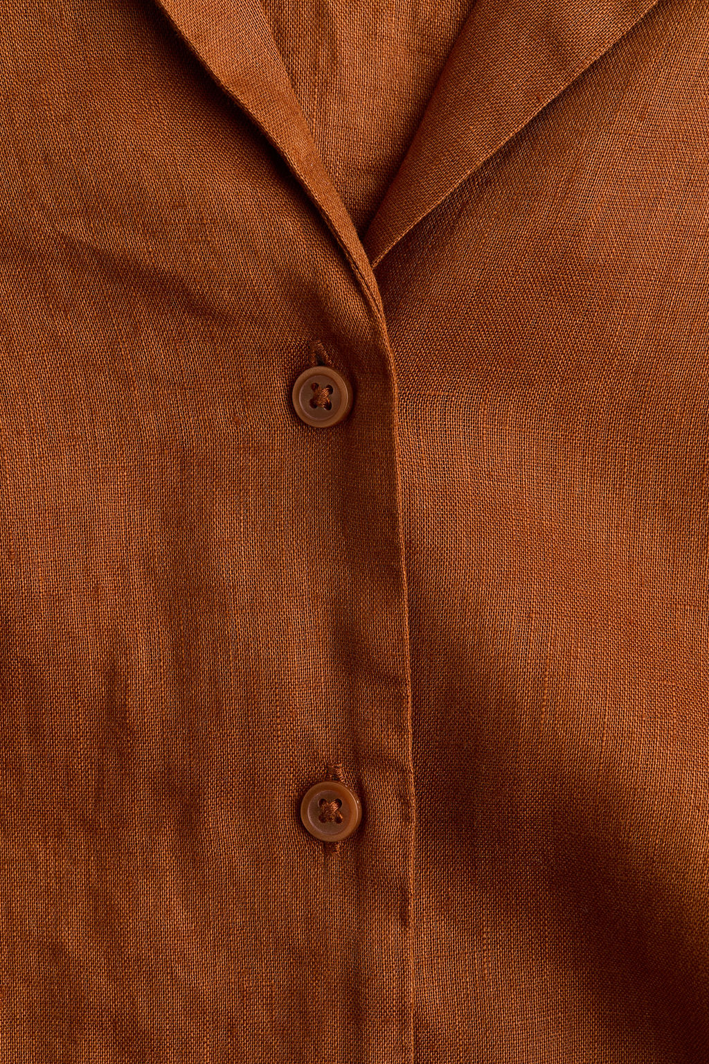 Camisa oversize de lino - H&m фото 5