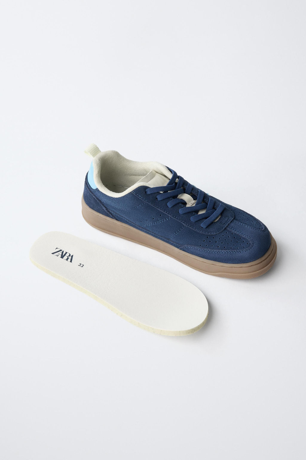 LEATHER BAREFOOT SNEAKERS - Zara фото 4
