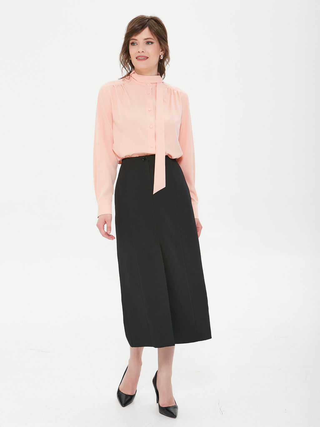 Блузка с бантом - Priz фото 3