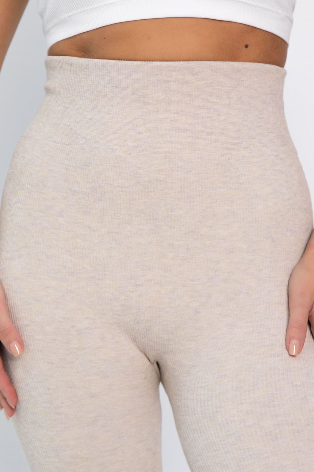 Лосины в рубчик утепленные - Lt collection фото 14