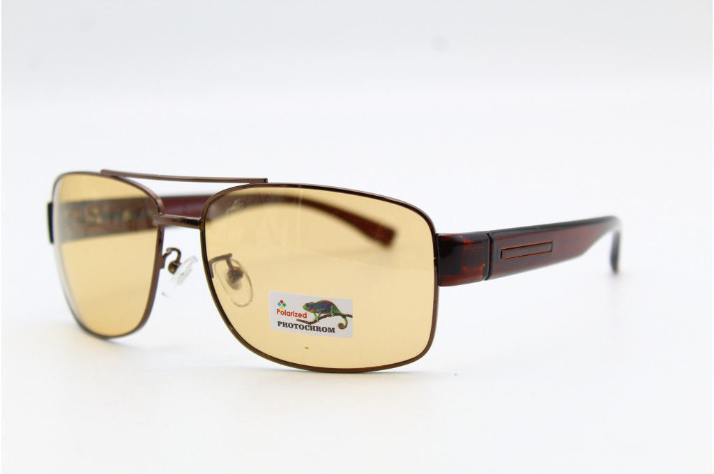Солнцезащитные очки POMILED (Polarized) (хамелеон,пластик) 08819 62-16-138 С10-52 с мешочком