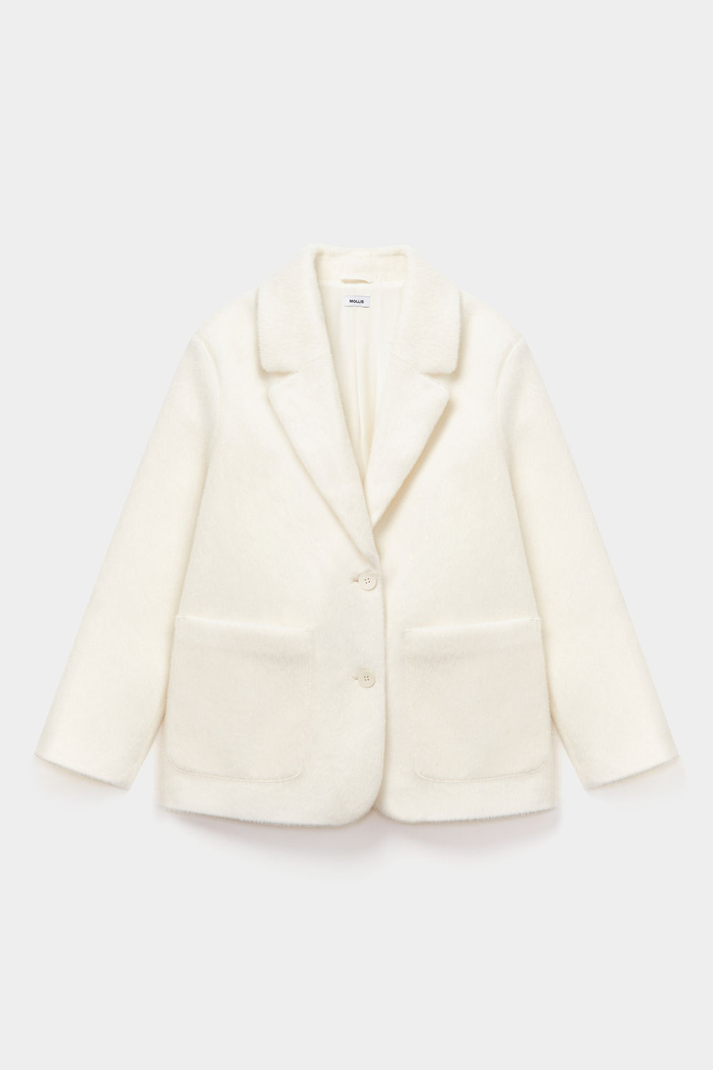 Пальто-жакет с накладными карманами - Mollis фото 5