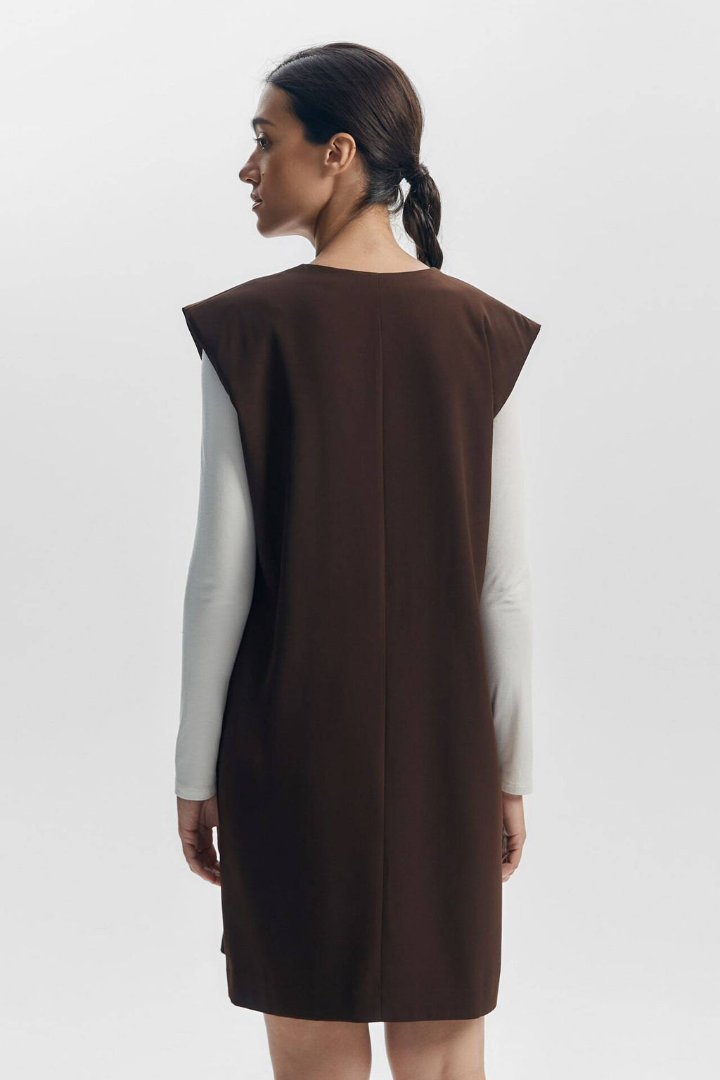 Платье-жилет с тонким поясом - Mollis фото 5