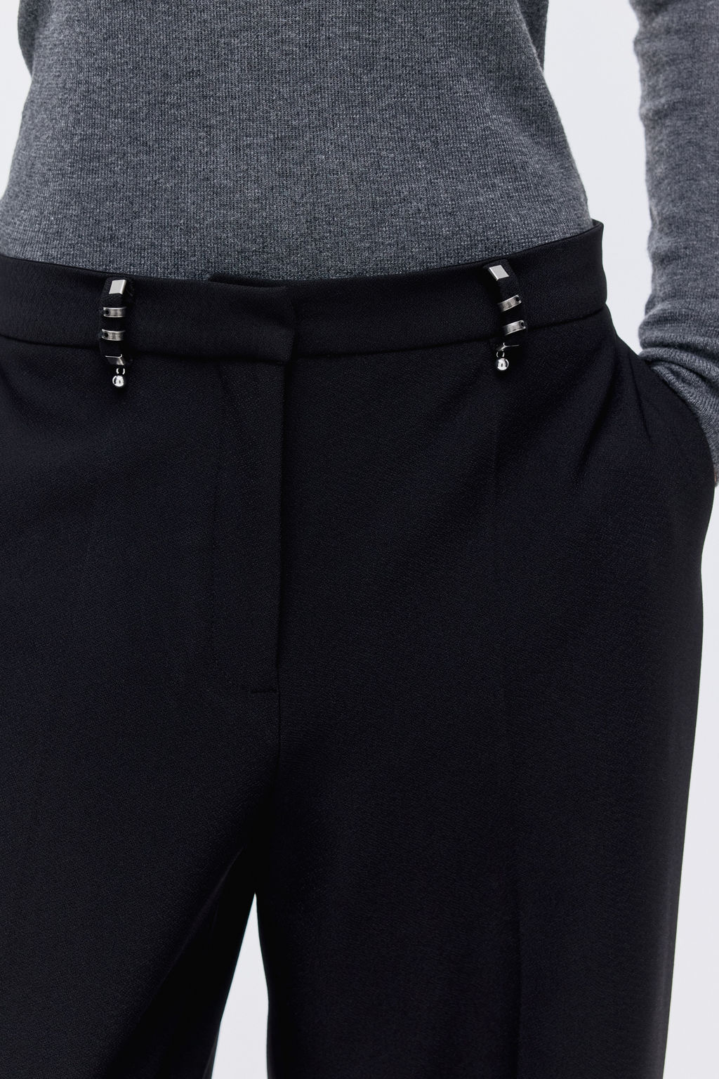 Pantal?n sastre con remaches - H&m фото 4