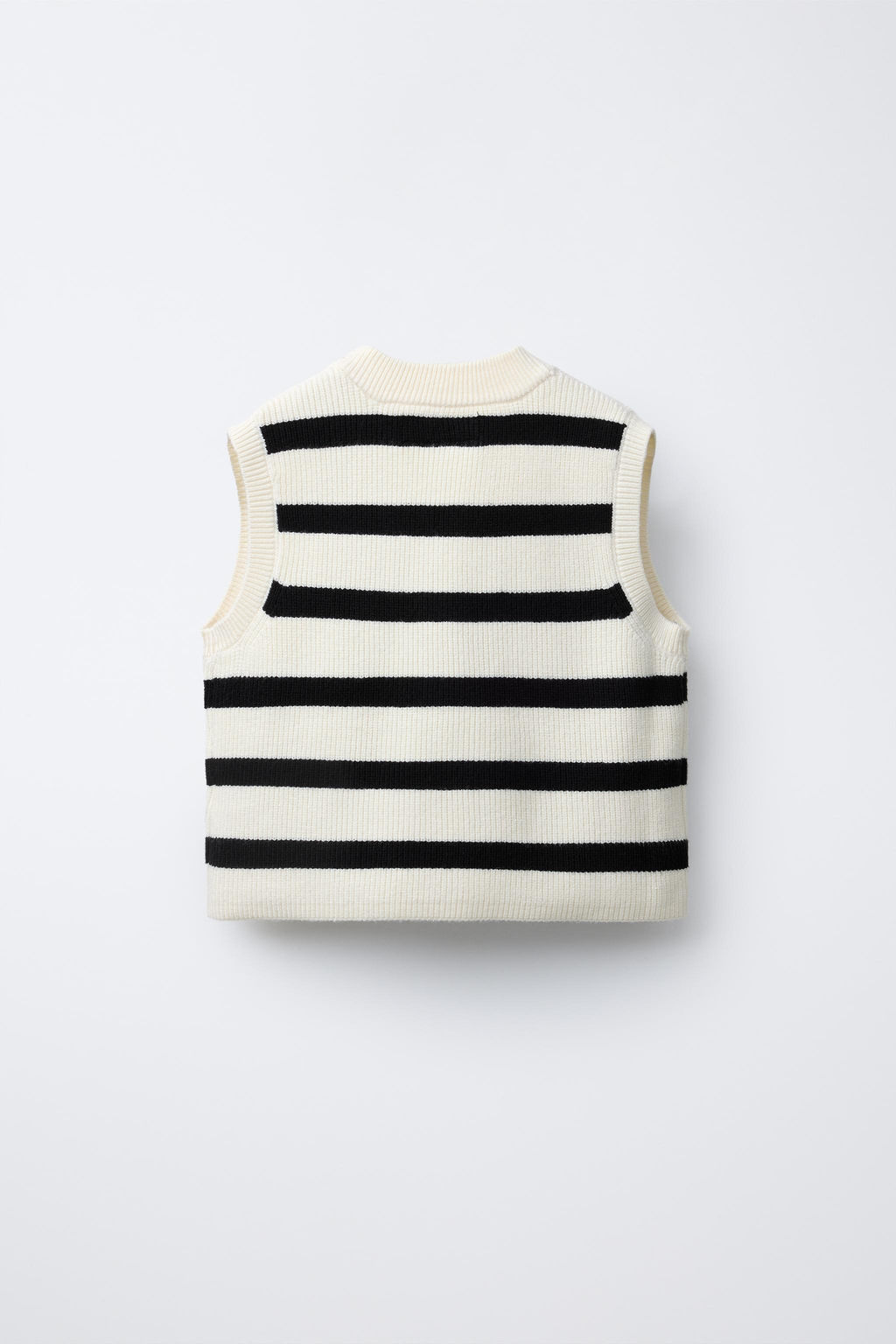 STRIPED KNIT VEST - Zara фото 2