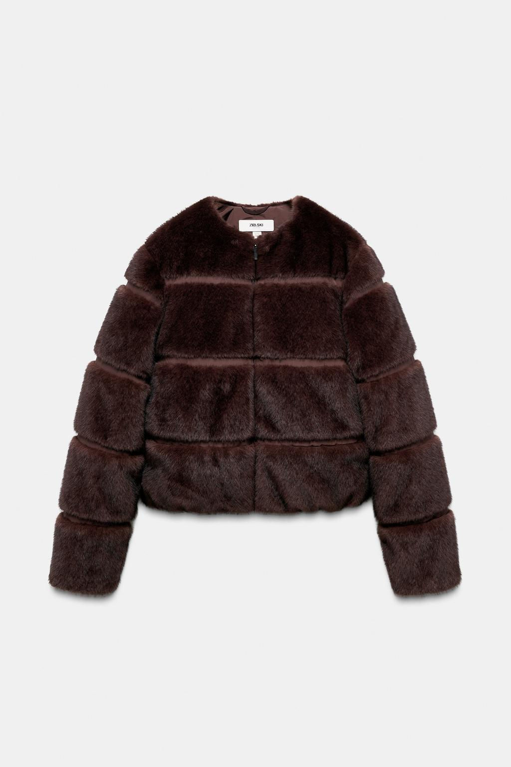 FAUX FUR HEIQ XREFLEX SKI COLLECTION JACKET - Zara фото 7