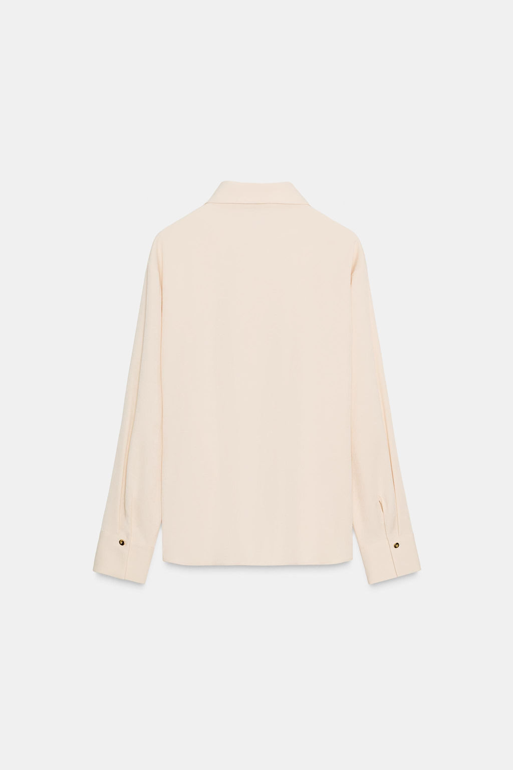 SHIRT WITH WAIST KNOT - Zara фото 6