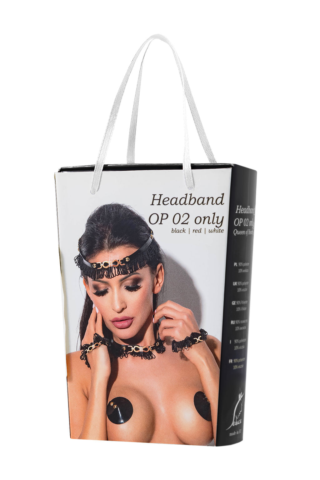 Украшение на голову Me Seduce Queen of hearts Arabesque, красное, OS