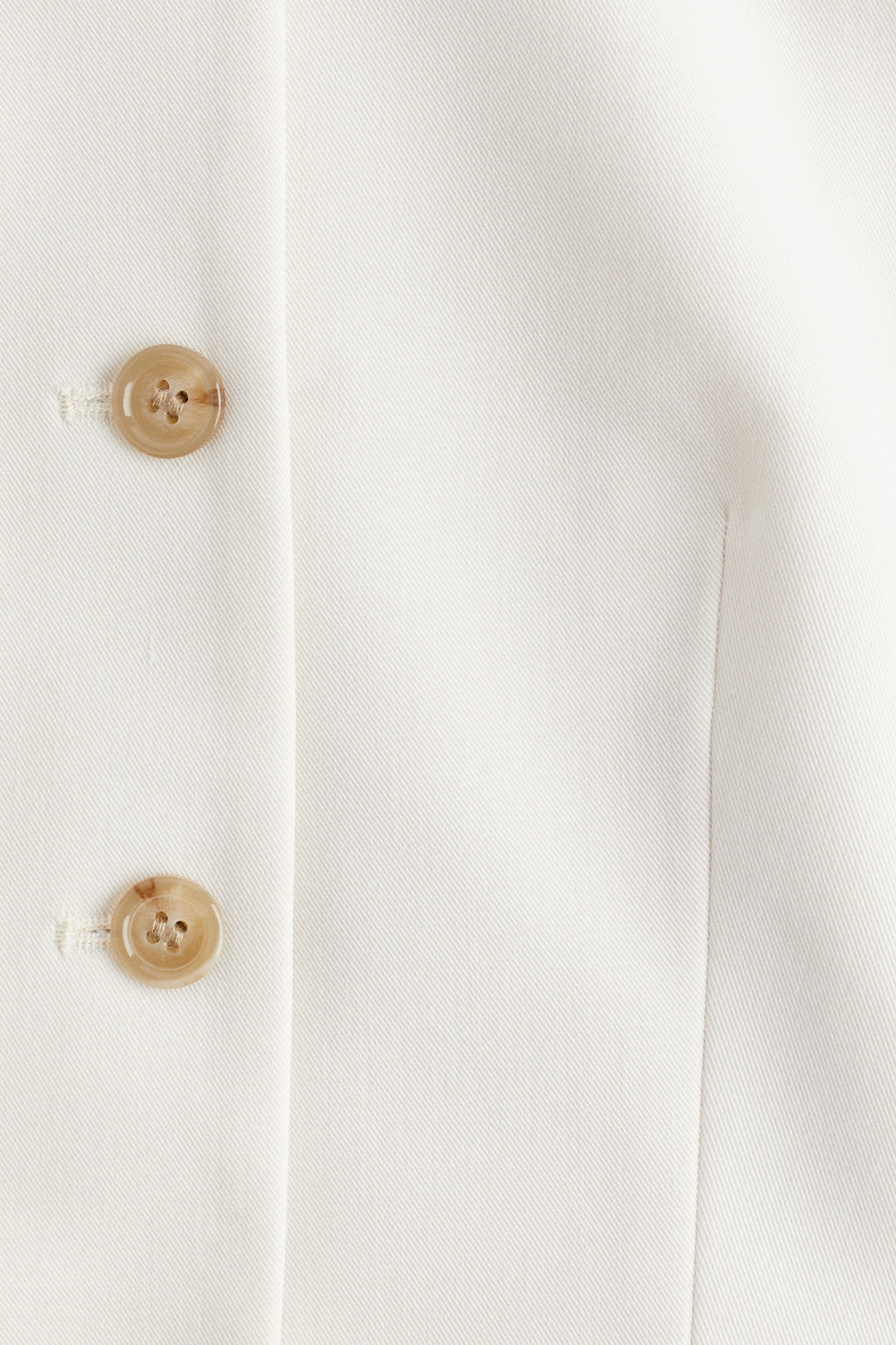 Chaleco con escote de pico y peplum - H&m фото 5