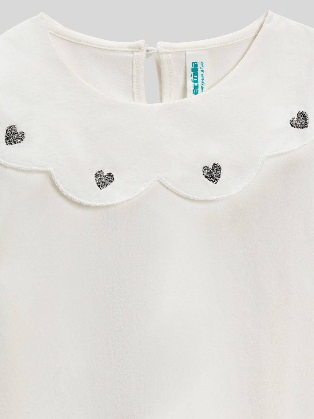 ACOOLA / Блузка детская для девочек Naravan молочный  фото 4