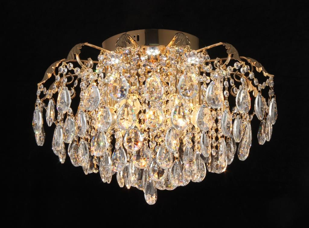 Люстра Хрусталь HS-001504-12FG